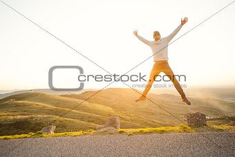 Man jumping