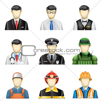 male job icons