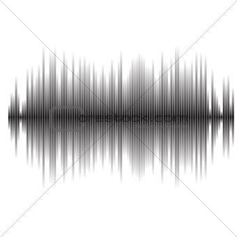 Vector sound waves set. Audio equalizer technology, pulse musical. Vector illustration of music pattern and texture