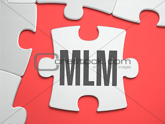 MLM - Puzzle on the Place of Missing Pieces.