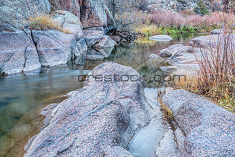mountain stream in northern Colorado
