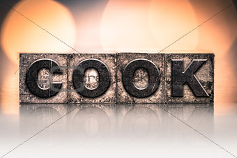 Cook Concept Vintage Letterpress Type