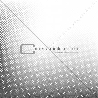 Abstract spotted halftone background. Vector illustration