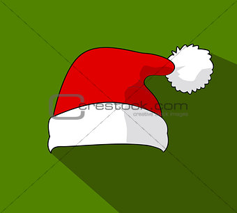 Santa Claus hat, vector