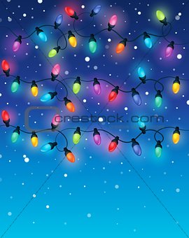 Christmas lights theme image 2