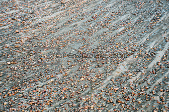 river gravelbar texture and pattern