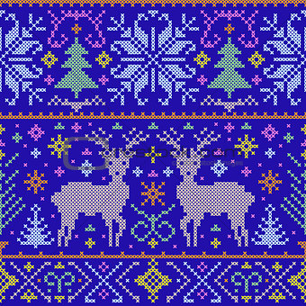 christmas seamless pattern