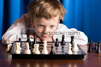 the boy chess player