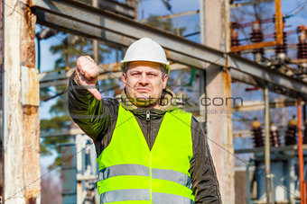 Disgruntled Electrical Engineer in the electric substation