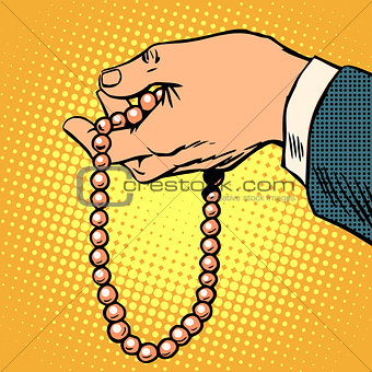 Beads decoration gift prayer beads religion