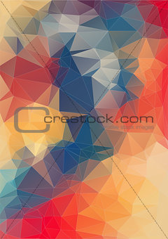 abstract background consisting of angular