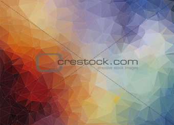 Abstract   colorful background with angulars