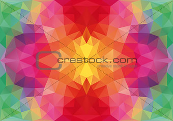 abstract floral seamless vector pattern