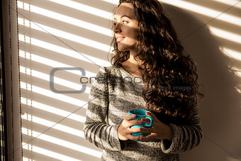 A coffee at the window