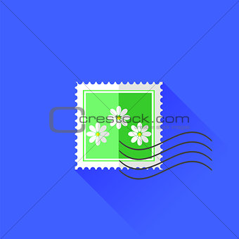 Flower Stamp Icon
