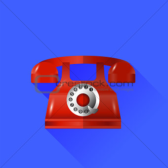 Vector Red Phone