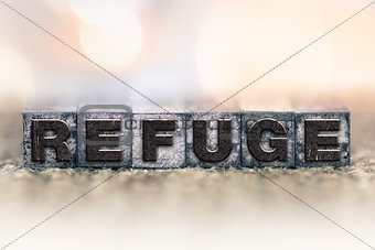 Refuge Concept Vintage Letterpress Type