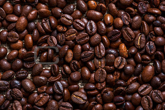 Roasted Ethiopian coffee