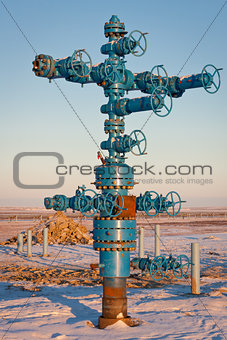 Fountain gas fittings natural gas production