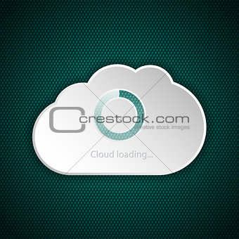 Cloud interface loading screen