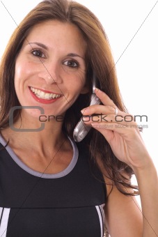 shot of a fitness trainer on the phone