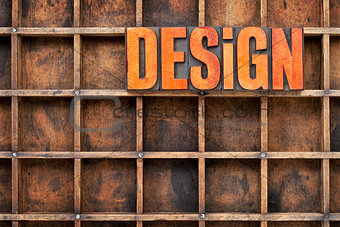 design concept in wood type