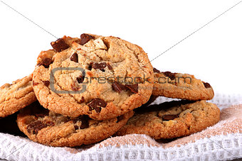 Milk chocolate chip cookies