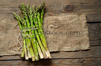 Fresh green asparagus