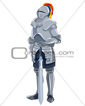 Knight with sword