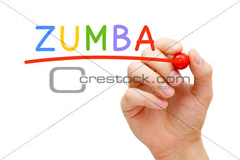Zumba Red Marker