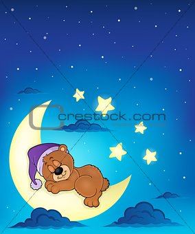 Sleeping bear theme image 7