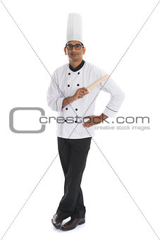 indian male chef