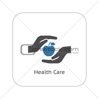 Health Care Icon. Flat Design.