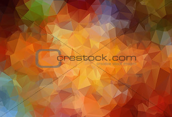 Abstract  angular colorful vector background