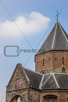 Detail of the Sint Nicolaas Church in Nijmegen