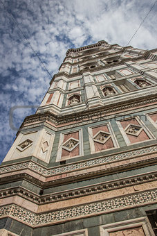 Bell tower of the Duomo in Florence