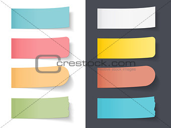 Colored Sticky Papers