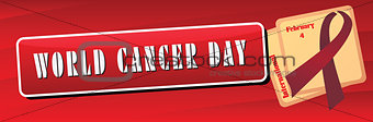 Banner World Cancer Day