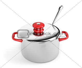 Pot and ladle