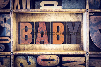 Baby Concept Letterpress Type