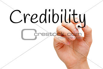 Credibility Black Marker