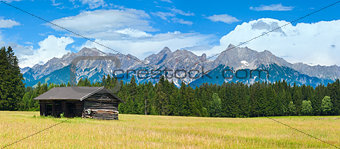 Alps summer panorama (Austria).