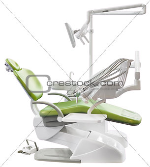 Green Dentist Chair Cutout