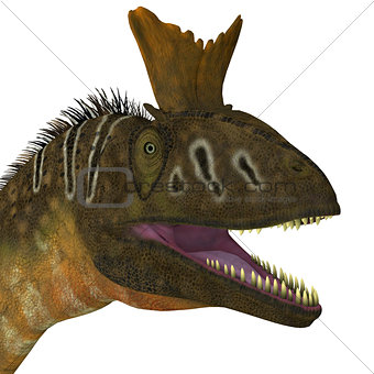 Cryolophosaurus Head View