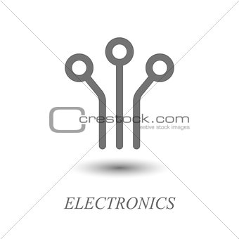 Circuit board logo.