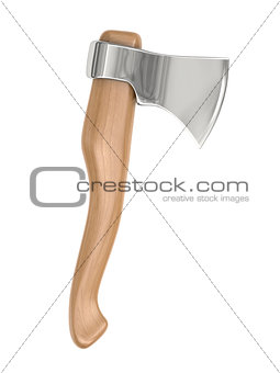 Axe isolated on white background