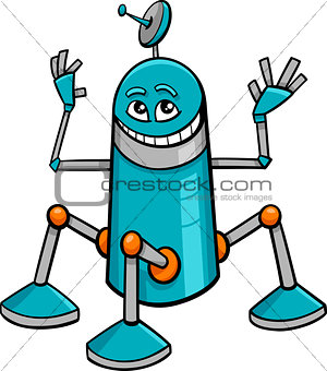 robot character cartoon