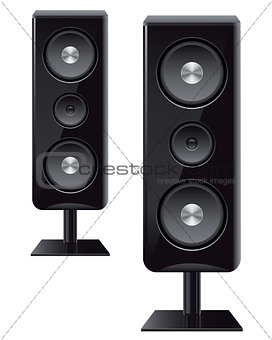 acoustic speakers with three speakers
