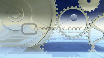 Giant Gear Background