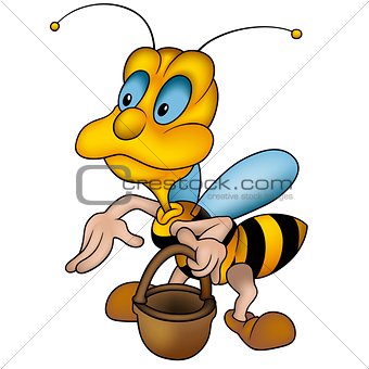 Honeybee And Handbasket